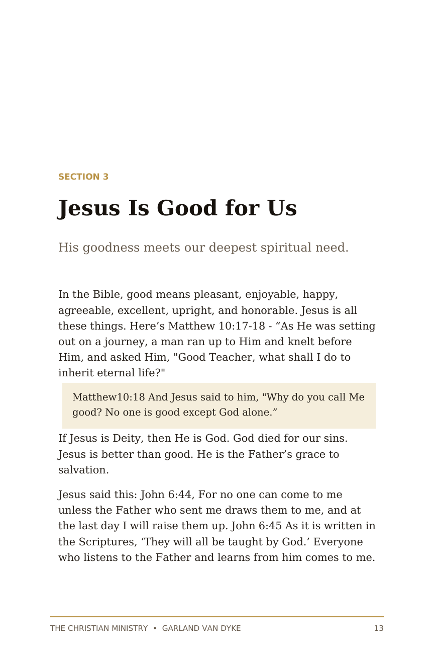 The Best Life Is in Jesus eBook page 14